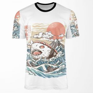 Sharkiri Sushi All-over-print T-shirt