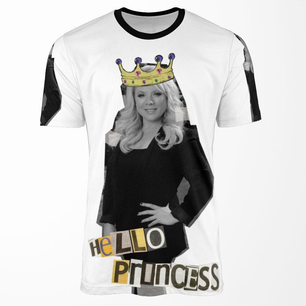 Sharon Watts Hello Princess All-over-print T-shirt