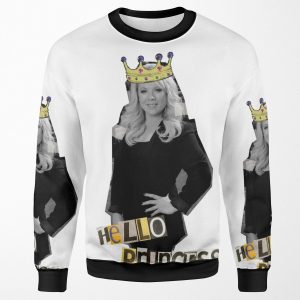 Sharon Watts Hello Princess All-over-print Unisex Sweatshirt