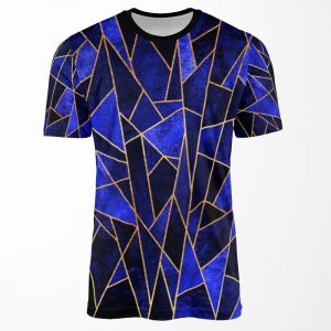 Shattered Sapphire All-over-print T-shirt