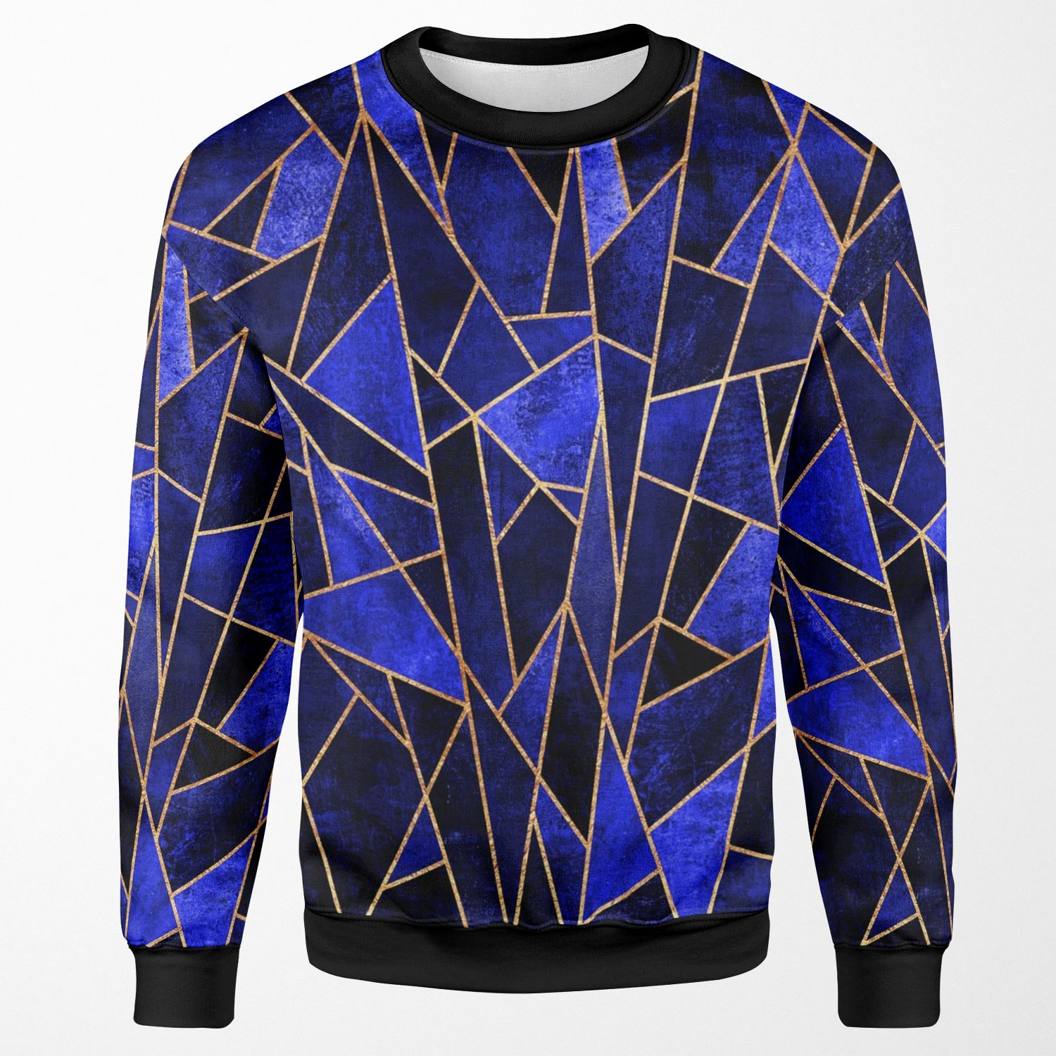 Shattered Sapphire All-over-print Unisex Sweatshirt