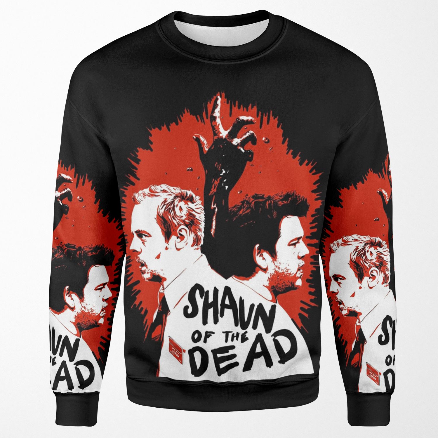 Shaun Of The Dead Poster All-over-print Unisex Sweatshirt