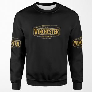 Shaun Of The Dead Winchester Tavern Hd All-over-print Unisex Sweatshirt
