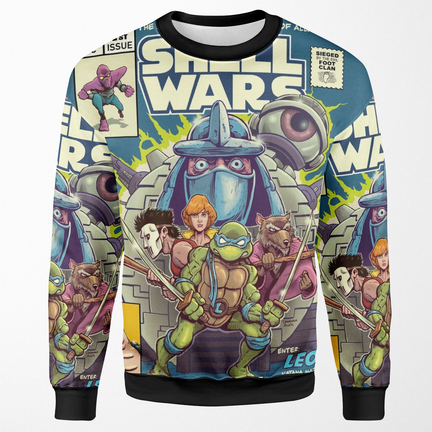 Shell Wars All-over-print Unisex Sweatshirt