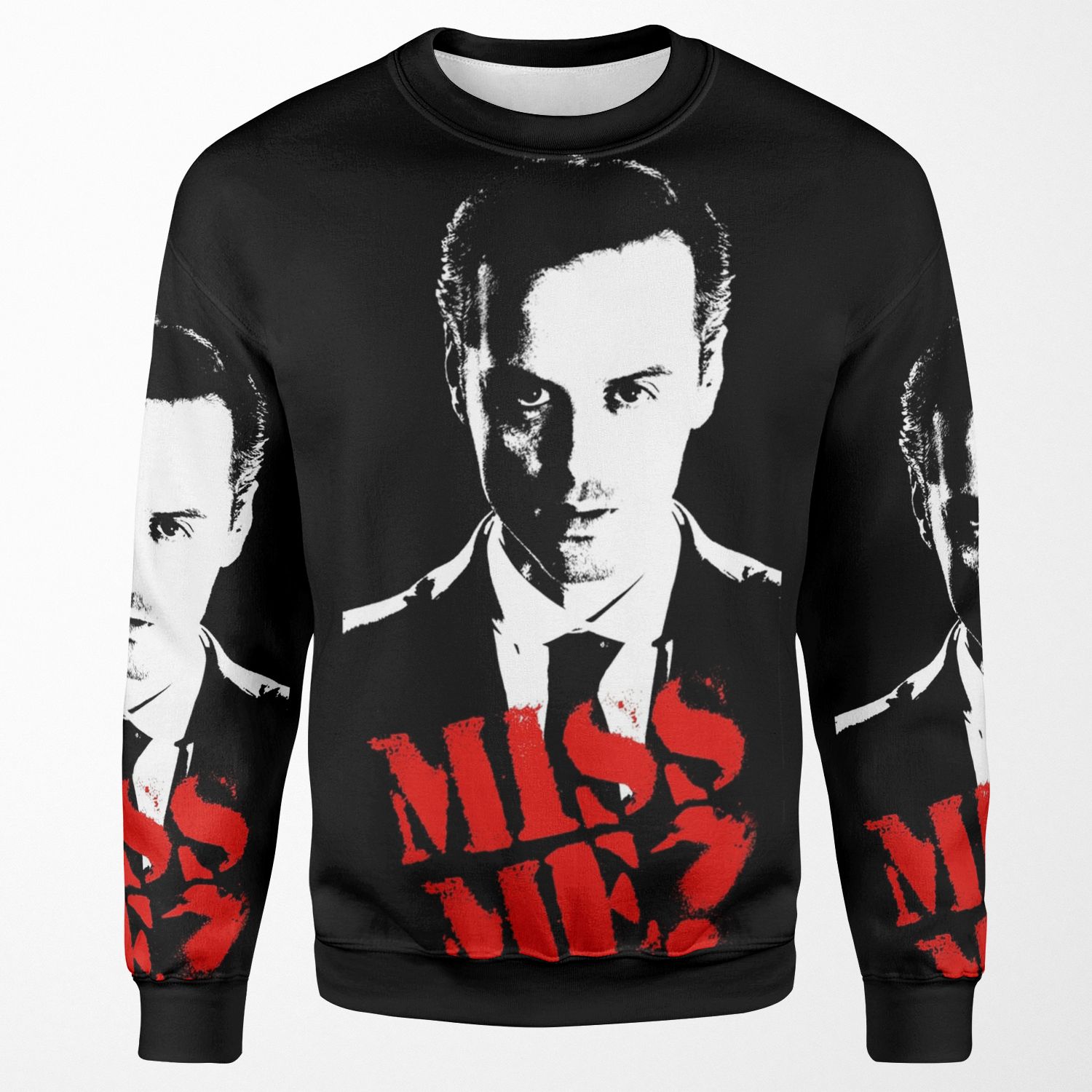 Sherlock Miss Me Moriarty All-over-print Unisex Sweatshirt