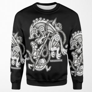 Shieldmaiden Huntress All-over-print Unisex Sweatshirt