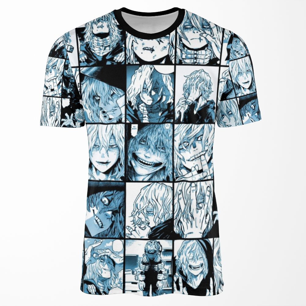 Shigaraki Collage Color Version All-over-print T-shirt