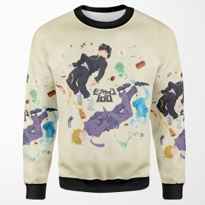 Shigeo X Reigen All-over-print Unisex Sweatshirt