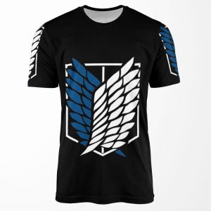Shingeki No Kyojin Logo All-over-print T-shirt