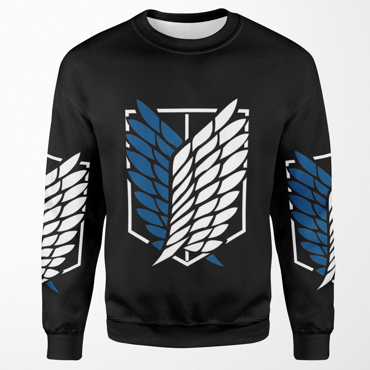 Shingeki No Kyojin Logo All-over-print Unisex Sweatshirt