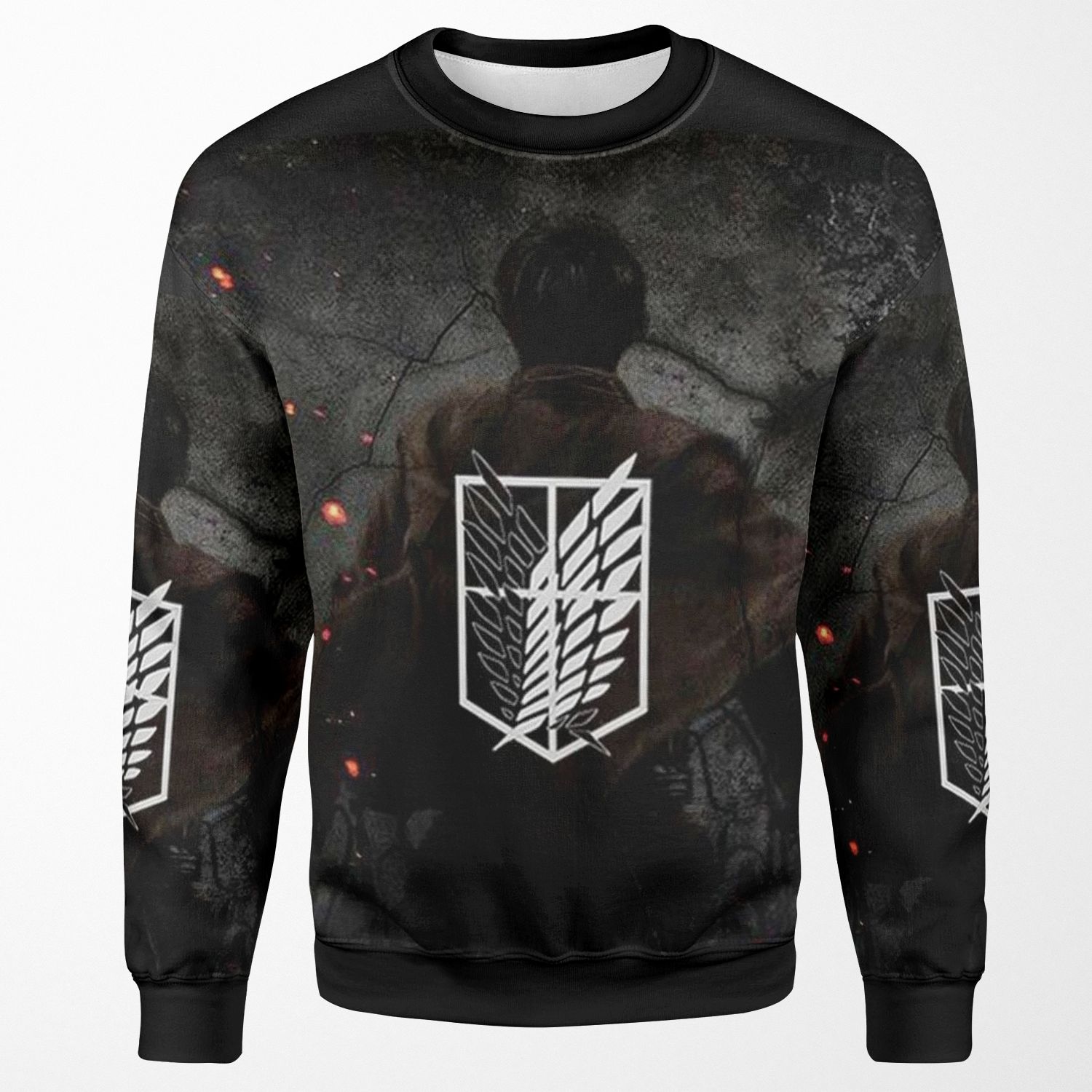Shingeki No Kyojin All-over-print Unisex Sweatshirt