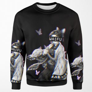 Shinobu Waifu All-over-print Unisex Sweatshirt