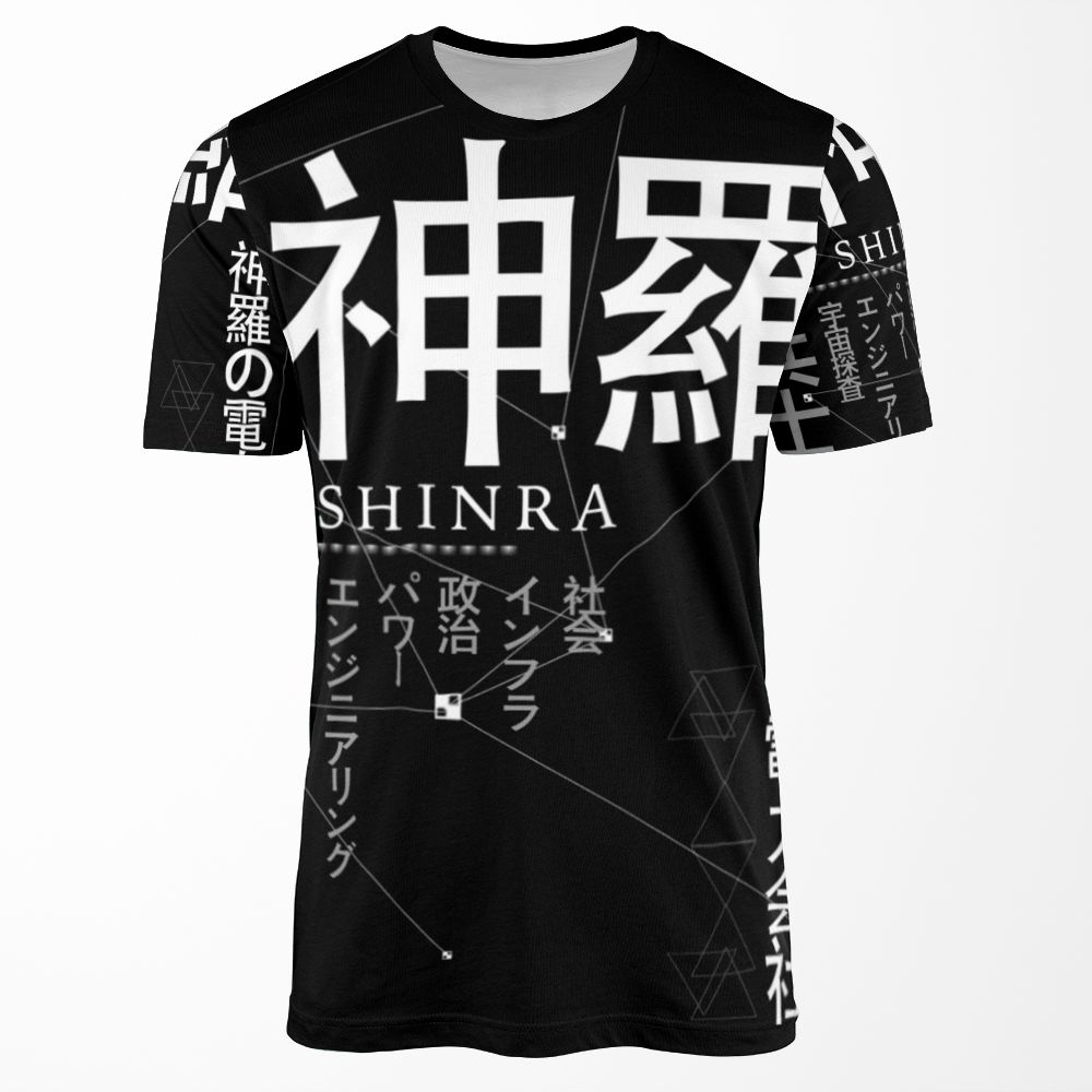 Shinra Electric Power Company All-over-print T-shirt
