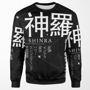Shinra Electric Power Company All-over-print Unisex Sweatshirt