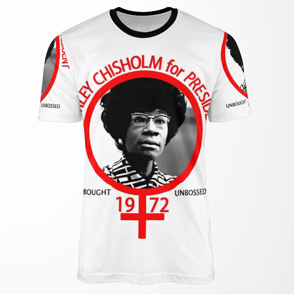 Shirley Chisholm For President All-over-print T-shirt