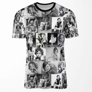 Shirley Temple Collage All-over-print T-shirt