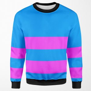 Shirt And Dress Inspired By Frisk From Undertale All-over-print Unisex Sweatshirt