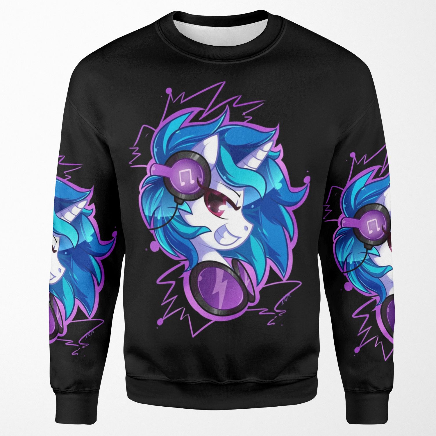 Shock Wave All-over-print Unisex Sweatshirt