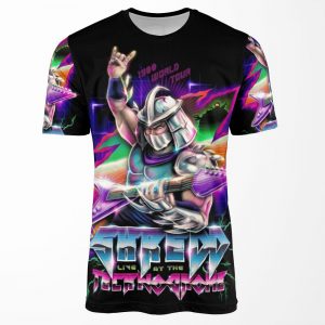 Shredd Live At The Technodrome All-over-print T-shirt