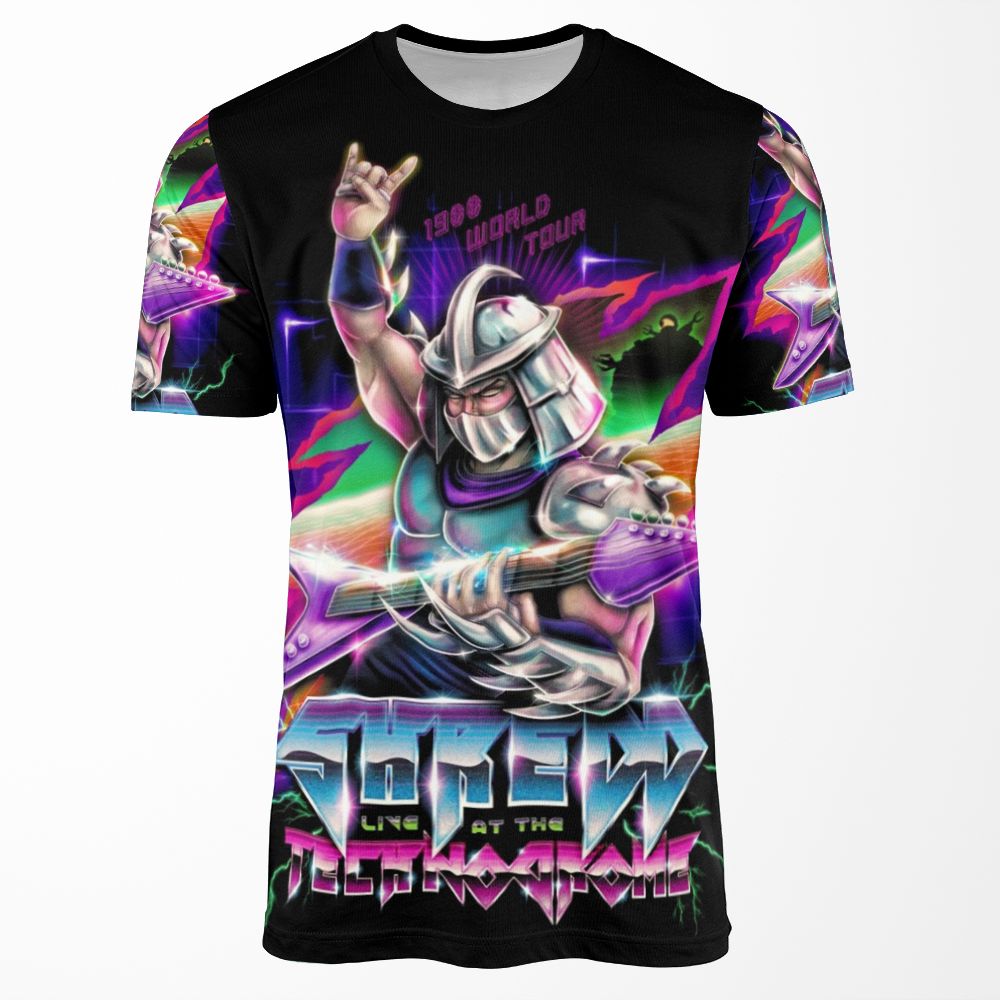 Shredd Live At The Technodrome All-over-print T-shirt