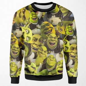 Shrek Collage All-over-print Unisex Sweatshirt