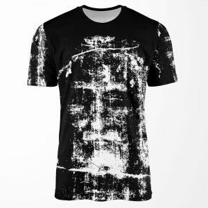 Shroud Of Turin Jesus Christ Face All-over-print T-shirt