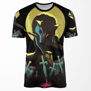 Sif The Great Grey Wolf All-over-print T-shirt