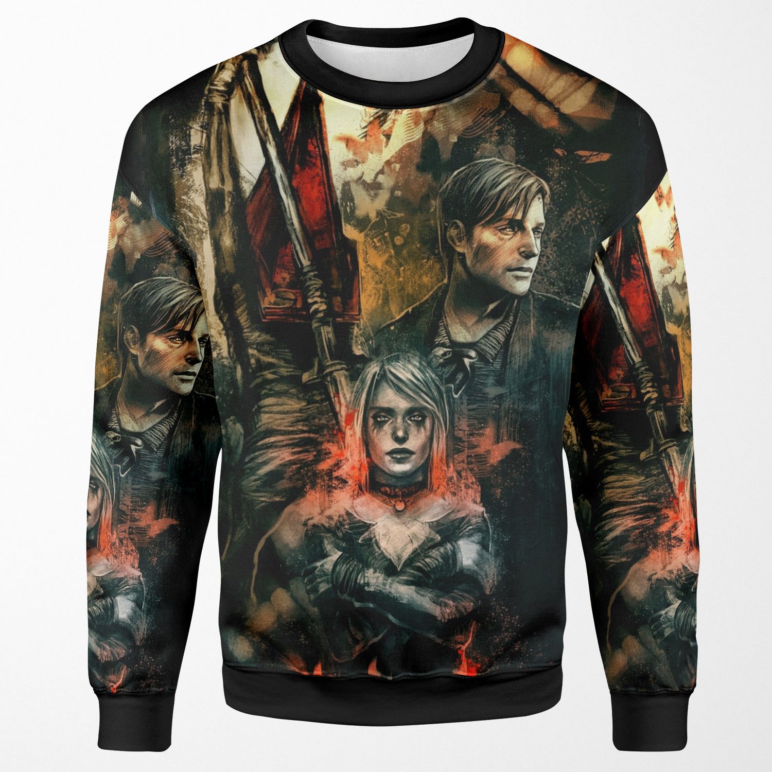 Silent Hill 2 All-over-print Unisex Sweatshirt