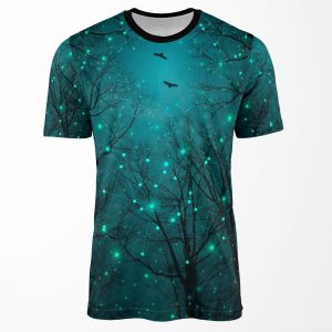 Silently One By One The Stars Blossomed All-over-print T-shirt