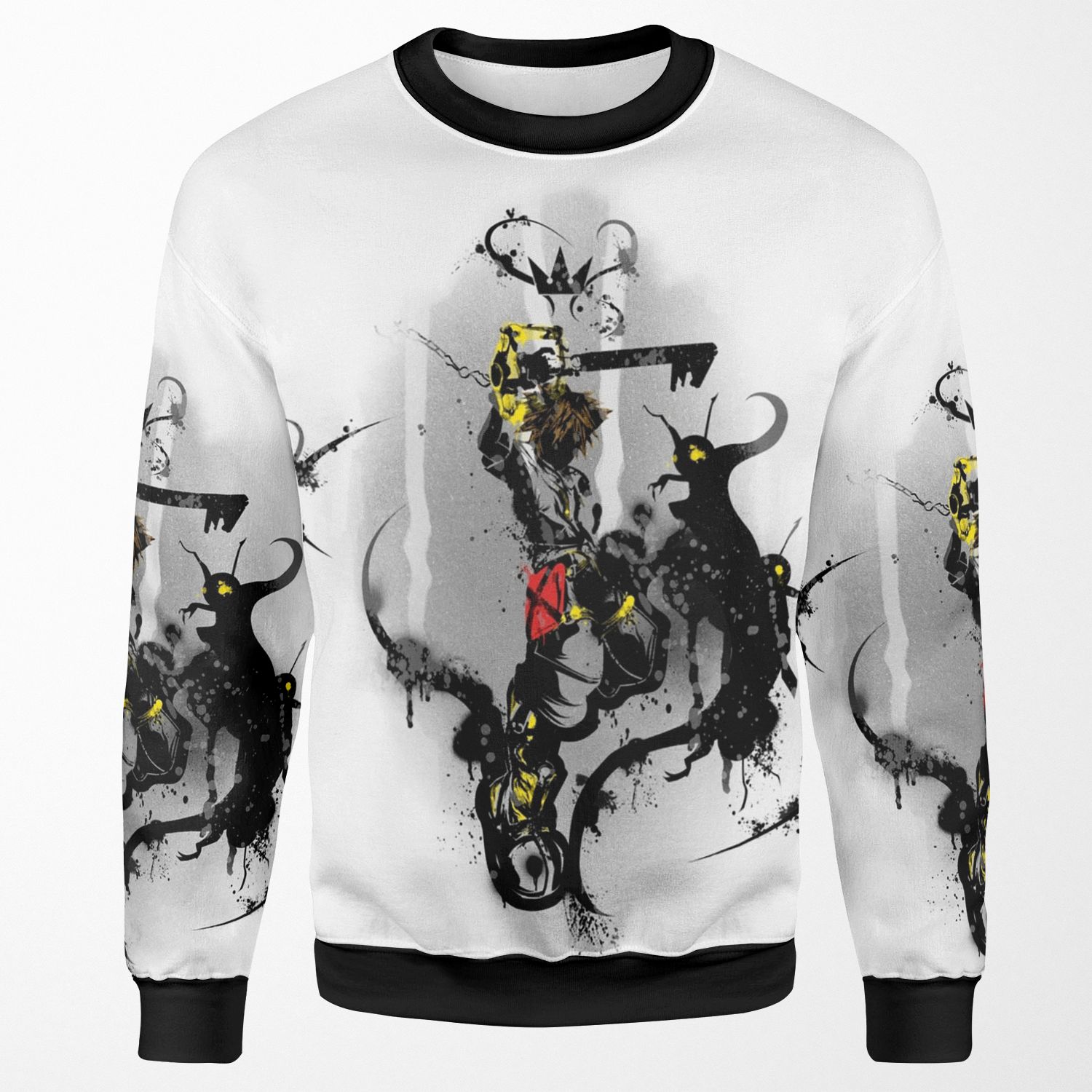 Simple And Clean All-over-print Unisex Sweatshirt