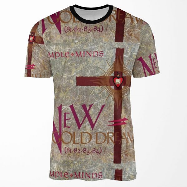 Simple Minds New Gold Dream Album All-over-print T-shirt