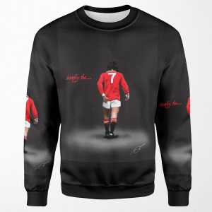 Simply The Best George Best Legend All-over-print Unisex Sweatshirt