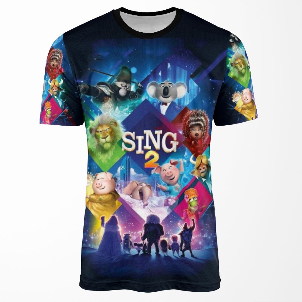 Sing 2 The New Stage All-over-print T-shirt