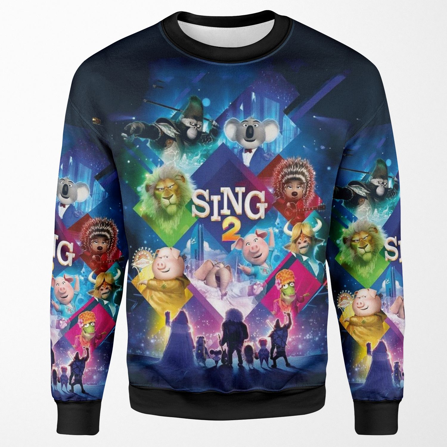 Sing 2 The New Stage All-over-print Unisex Sweatshirt
