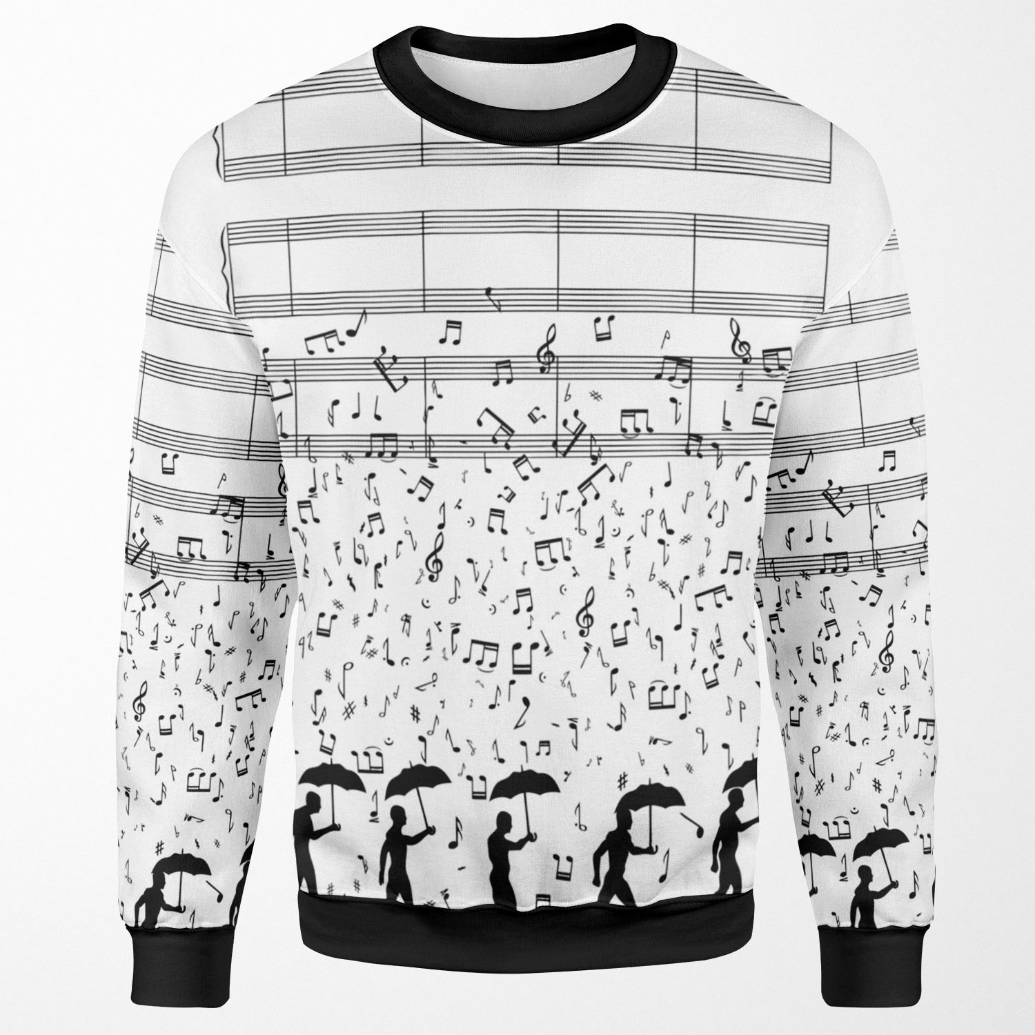 Singing In The Raaaain All-over-print Unisex Sweatshirt