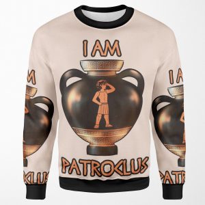 Single Patroclus Seeking Good Achilles All-over-print Unisex Sweatshirt
