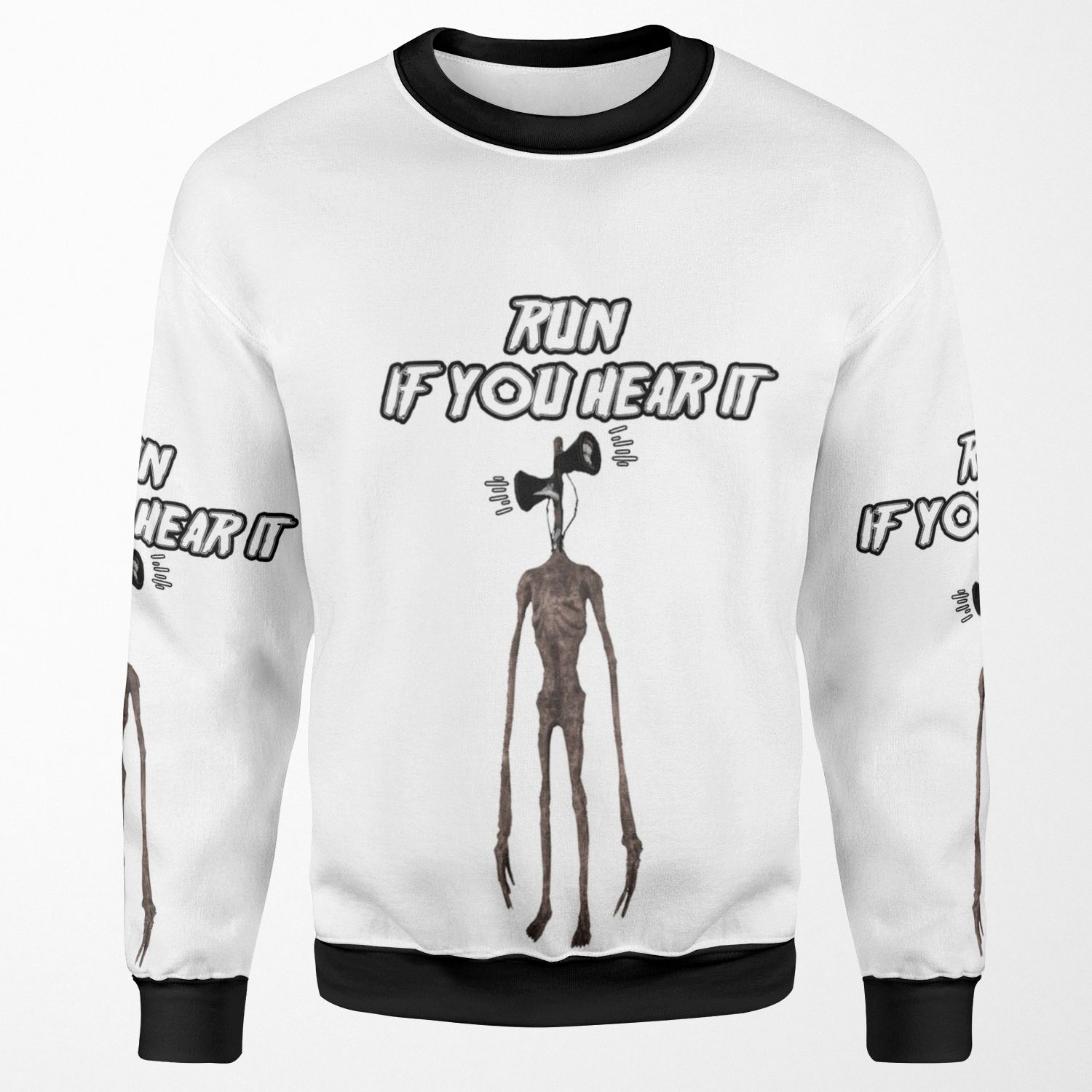 Siren Head Villain All-over-print Unisex Sweatshirt