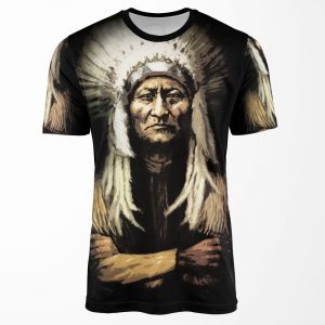 Sitting Bull All-over-print T-shirt