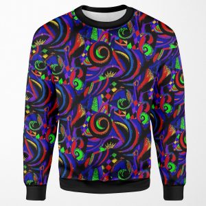 Skating Rink Carpet All-over-print Unisex Sweatshirt