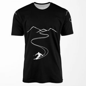 Skiing Gift For Skier All-over-print T-shirt