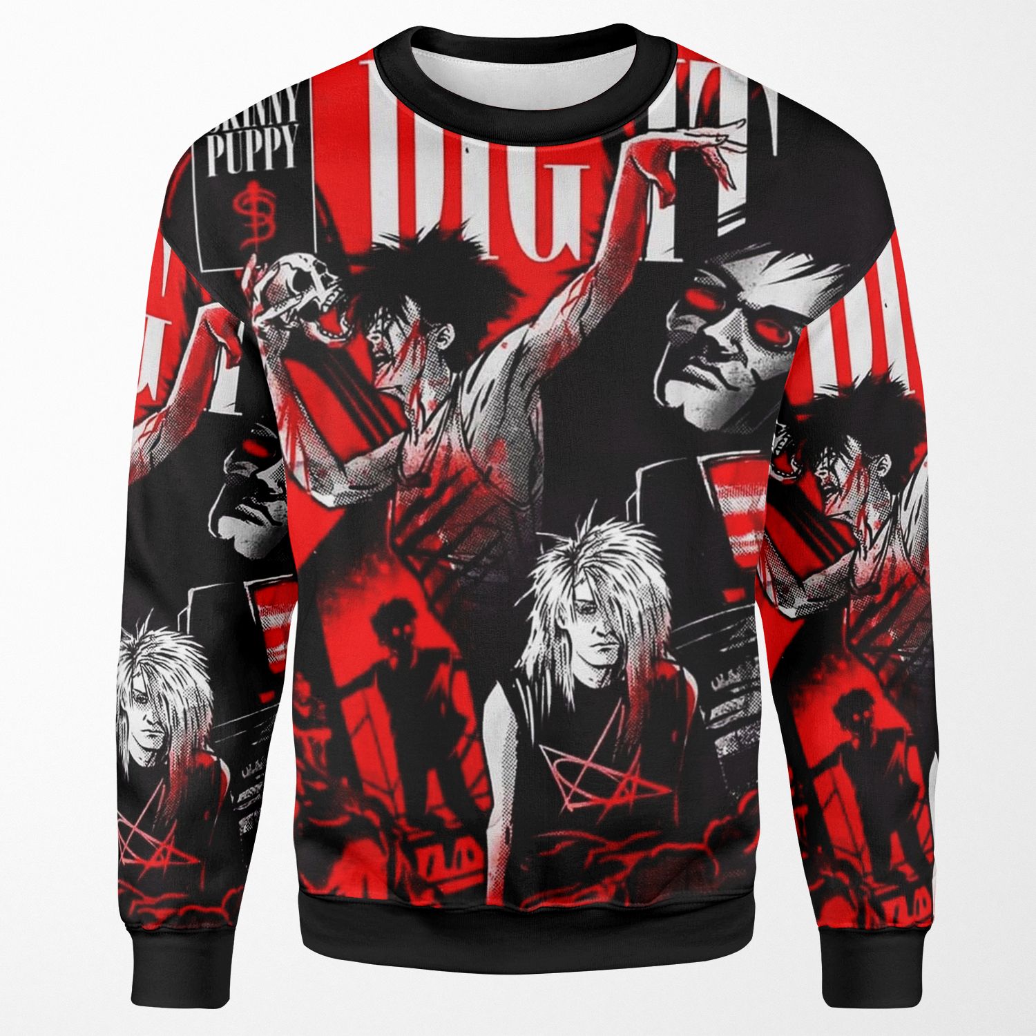 Skinny Puppy Dig It All-over-print Unisex Sweatshirt