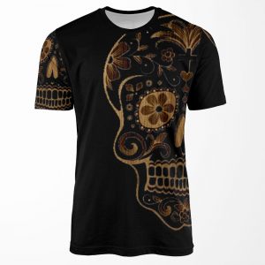 Skull Wood All-over-print T-shirt