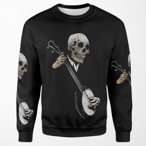 Skullboys Banjo Blues All-over-print Unisex Sweatshirt