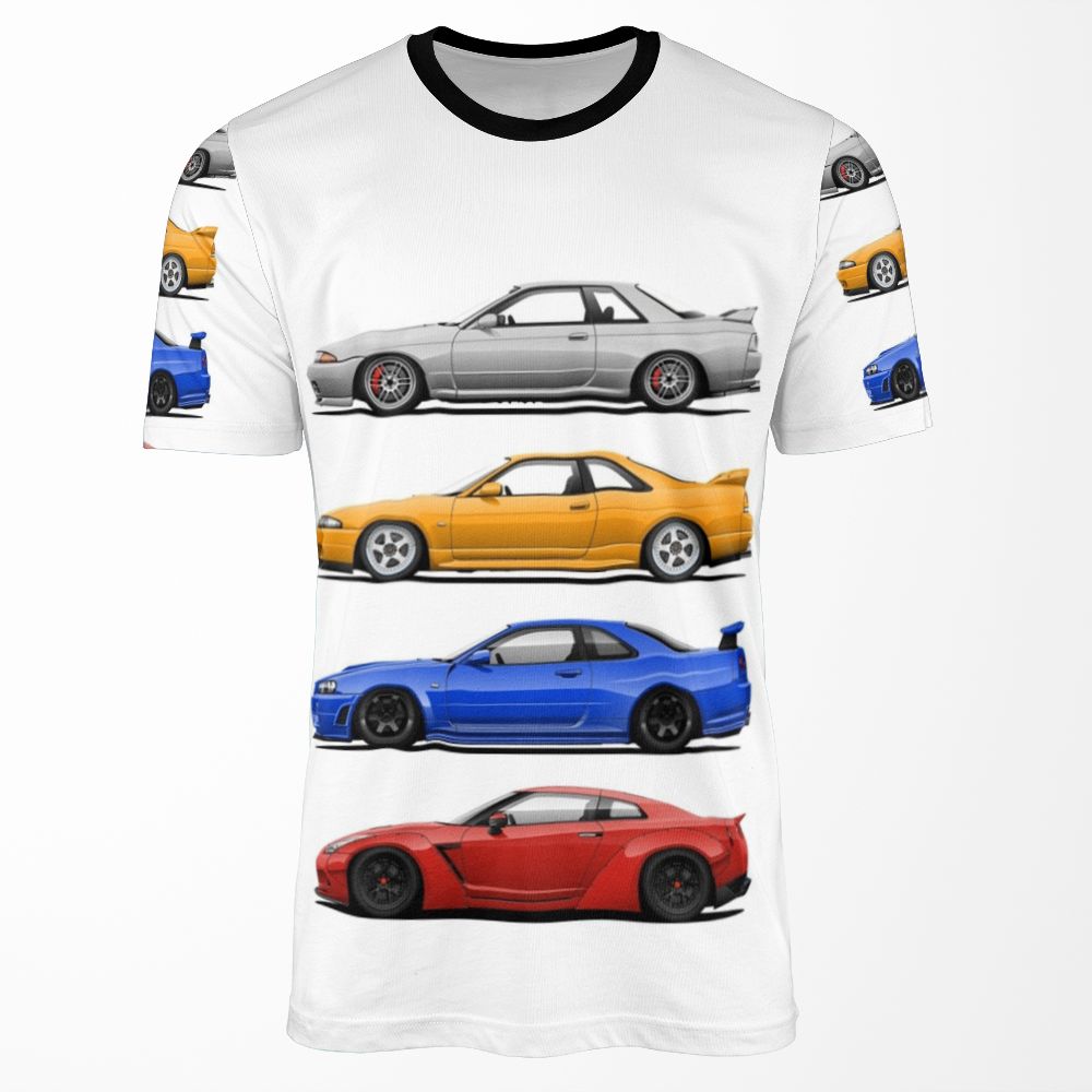 Skyline Gtr Generation All-over-print T-shirt