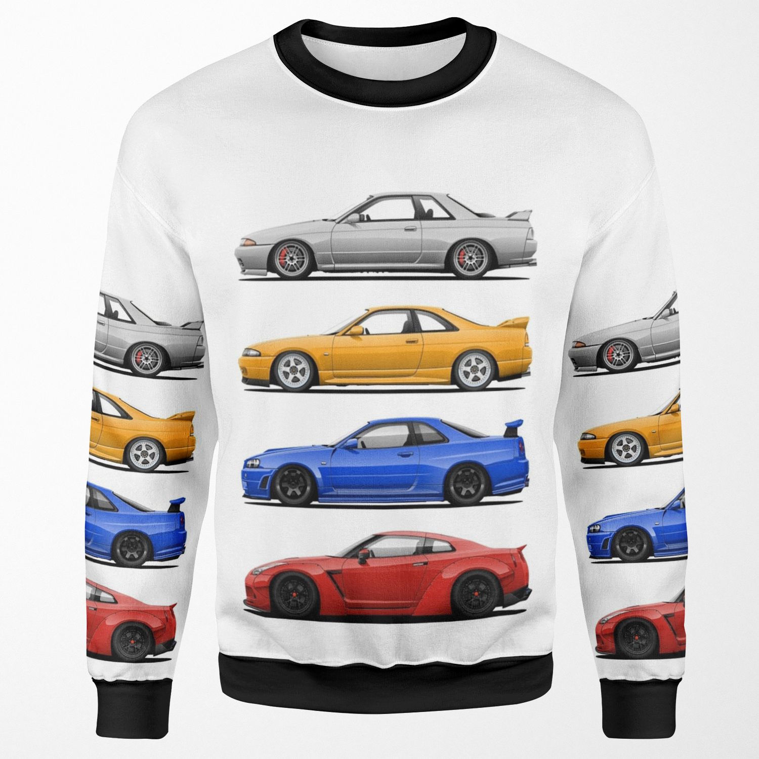 Skyline Gtr Generation All-over-print Unisex Sweatshirt