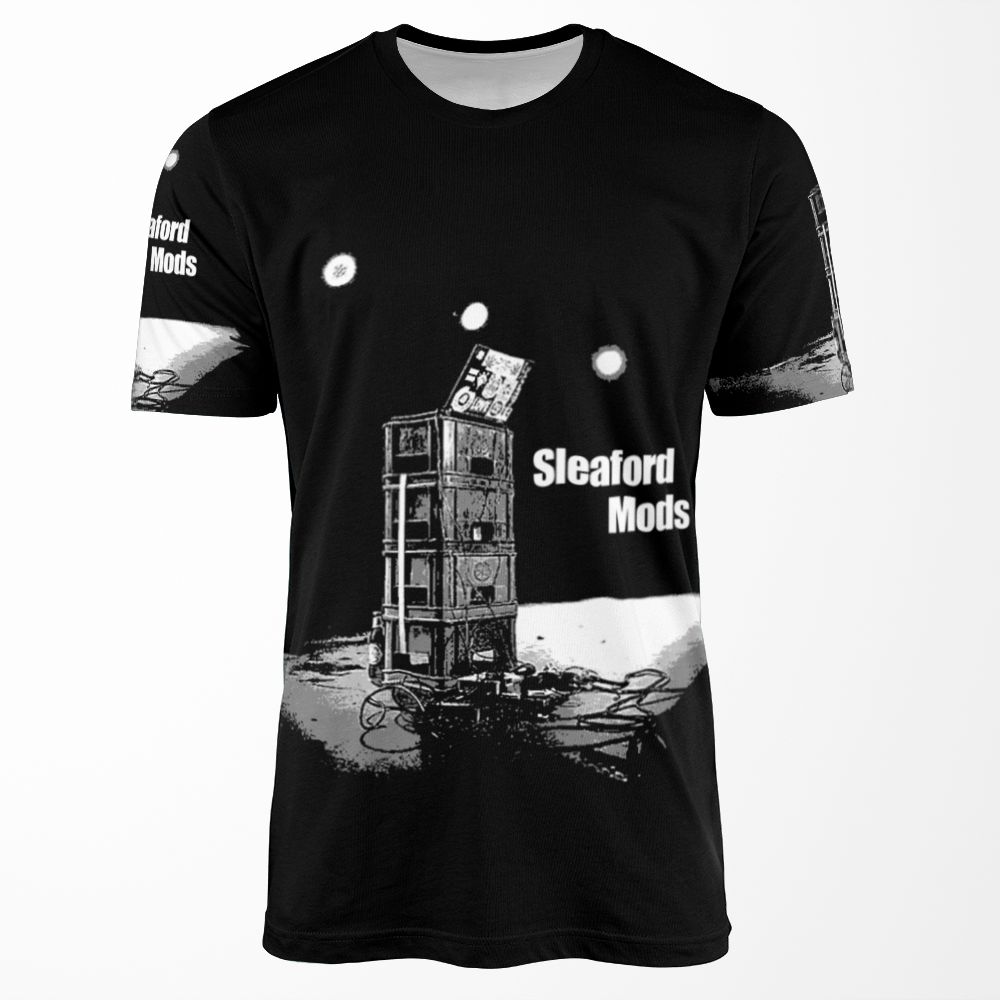 Sleaford Mods Stage All-over-print T-shirt