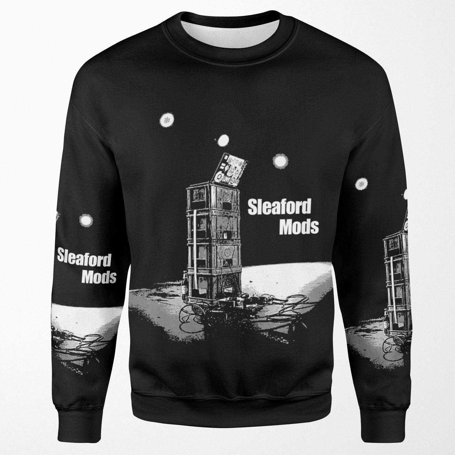 Sleaford Mods Stage All-over-print Unisex Sweatshirt