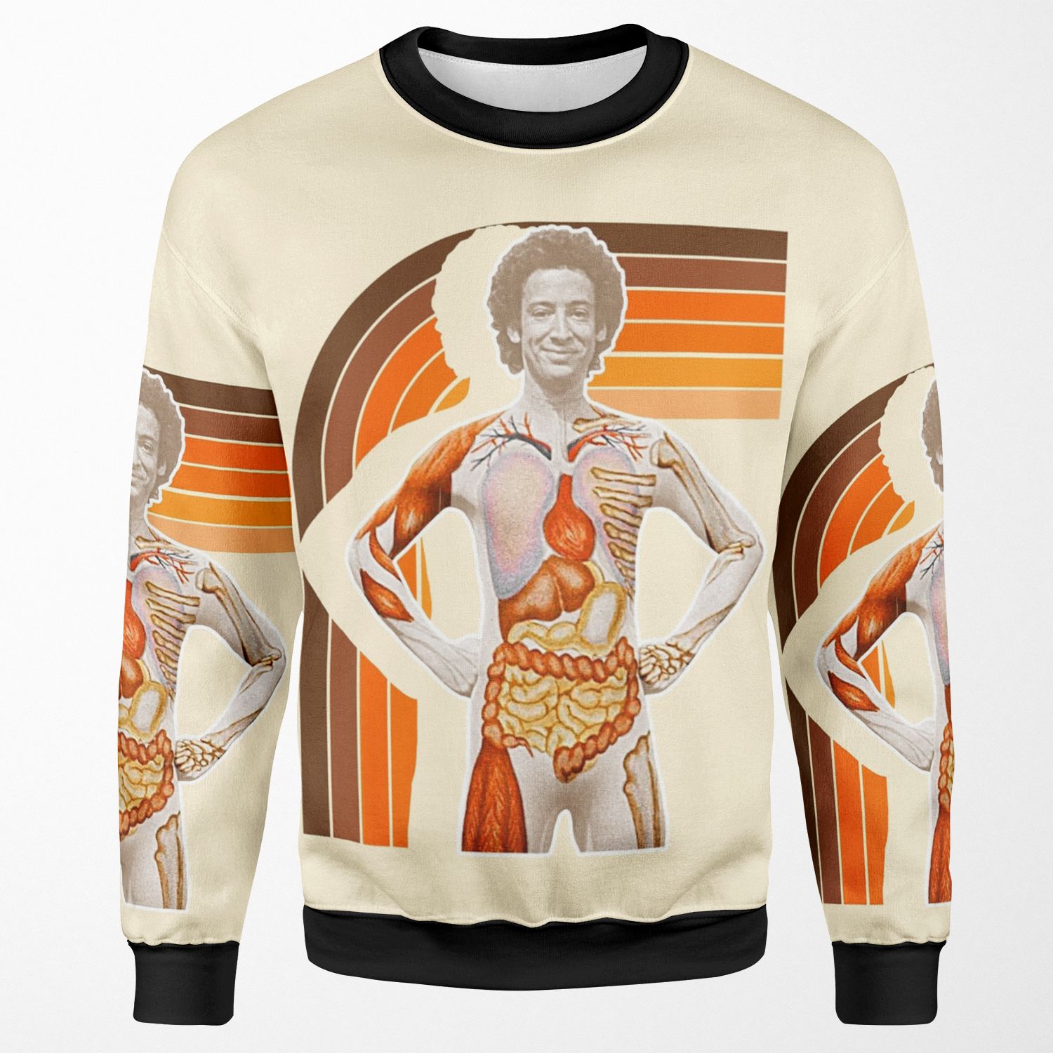 Slim Goodbody Retro Tv Fanart Tribute All-over-print Unisex Sweatshirt