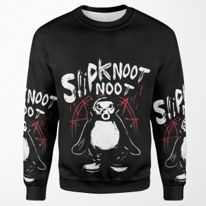 Slipknoot Noot Penguin Death Metal Goth Hard Rock All-over-print Unisex Sweatshirt