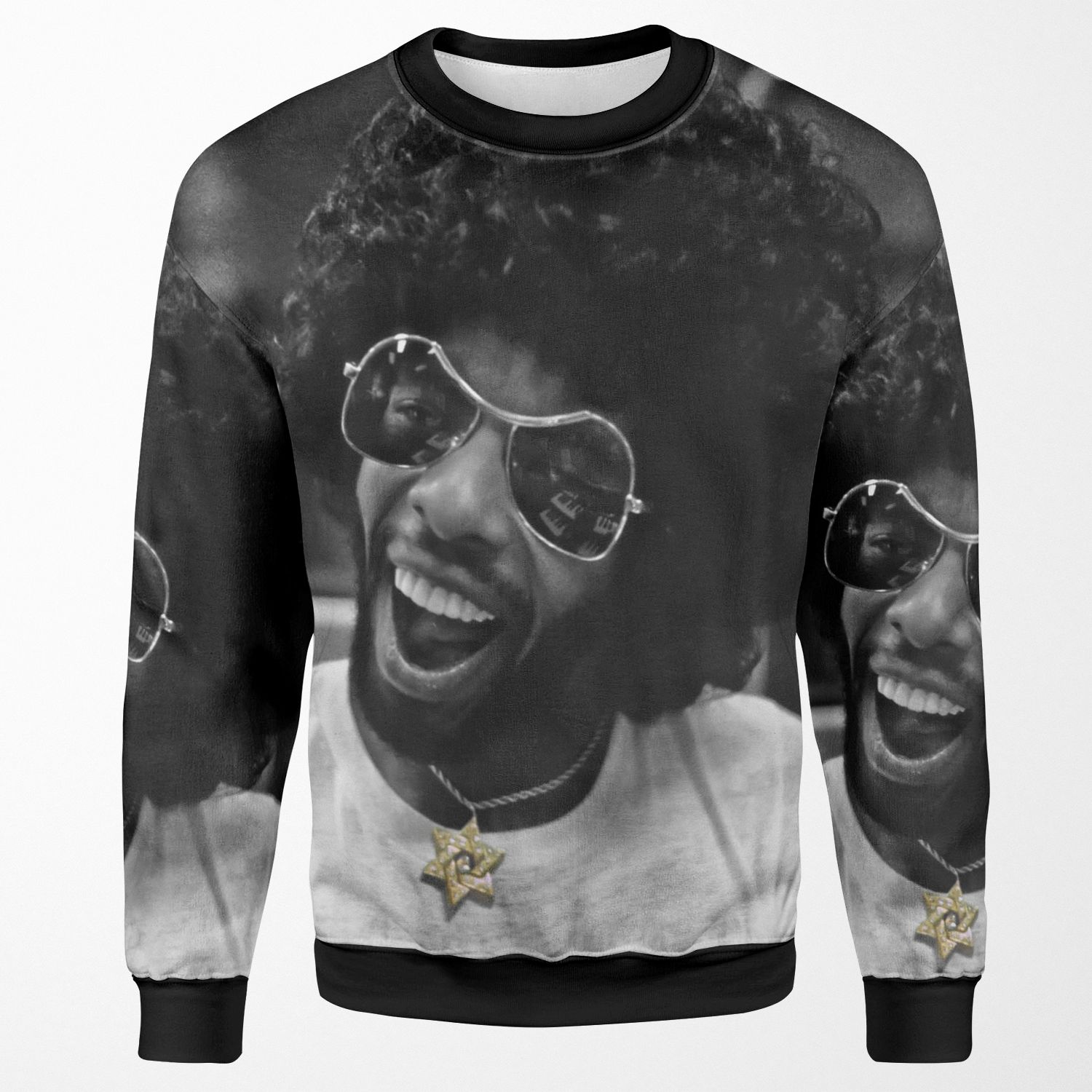 Sly Stone In The Studio All-over-print Unisex Sweatshirt